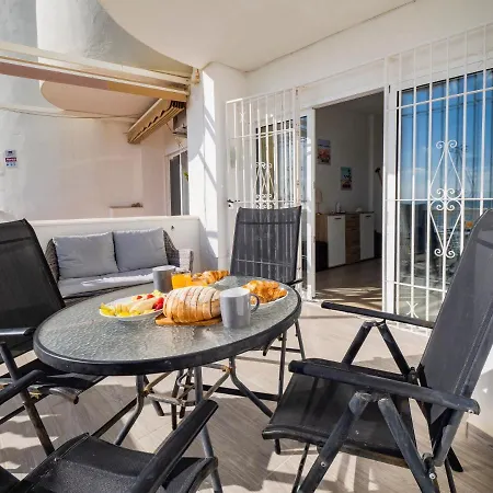 Apartment On Beach Mijas Sitio de Calahonda Extérieur photo